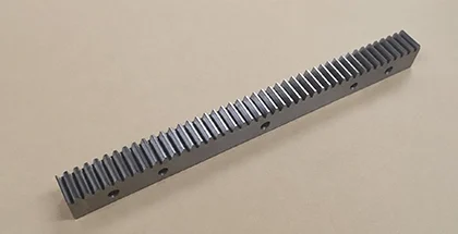 切断機向け歯研ラックの製作例